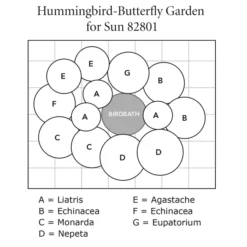 Hummingbird-Butterfly Garden For Sun -Tree Bower Sales x600 37676